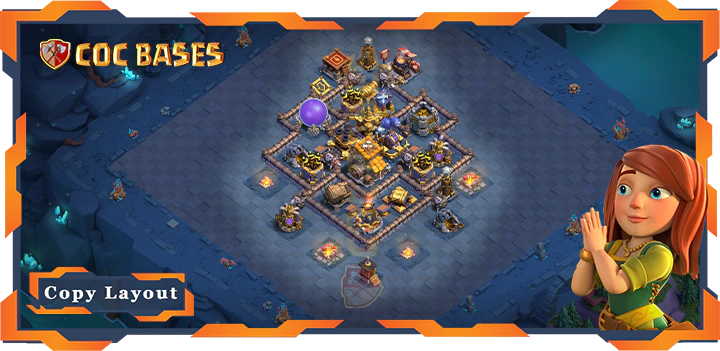 Bases 2.0 Builder Hall 10 Base#39