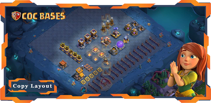 Bases 2.0 Builder Hall 10 Base#43