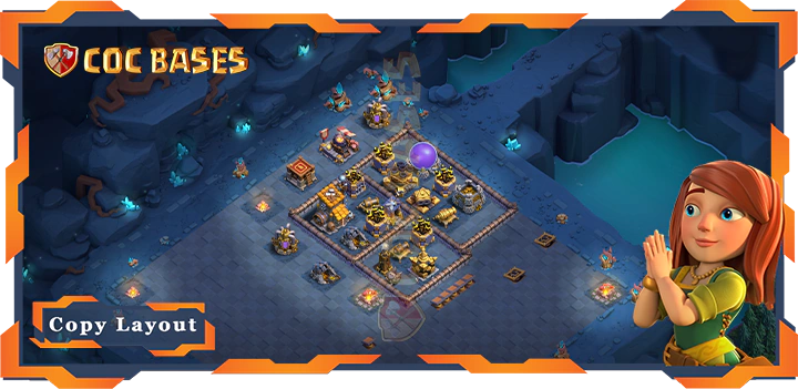 Bases 2.0 Builder Hall 10 Base#44