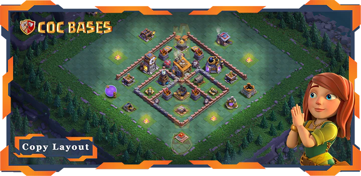Best Builder Hall Level 08 Base with Link - Clash of Clans BH08 (16)