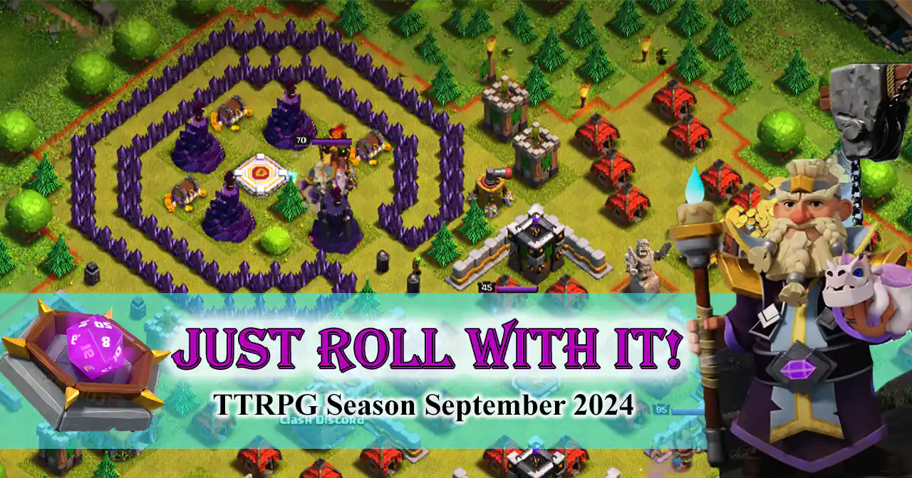 Just Roll With It! challenge TTRPG 2024