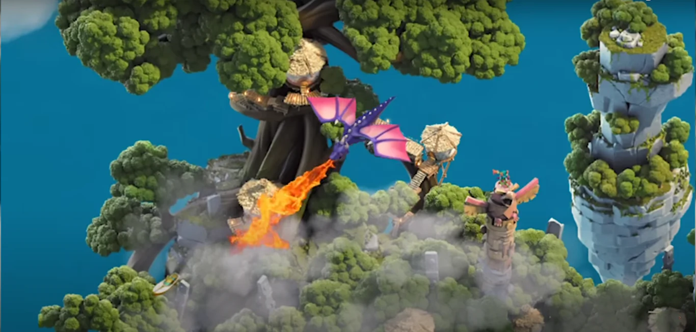 Легендарный пейзаж! Clash of Clans Сентябрь 2024 4 Legendary Scenery 3