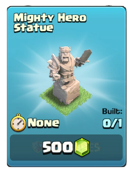 Mighty Hero Statue