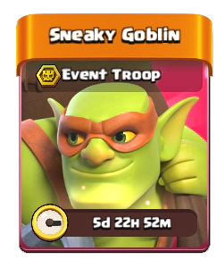 Mini Spotlight Evenement Juli 2025 - Clash of Clans 34 Sneaky Goblin (event troop)
