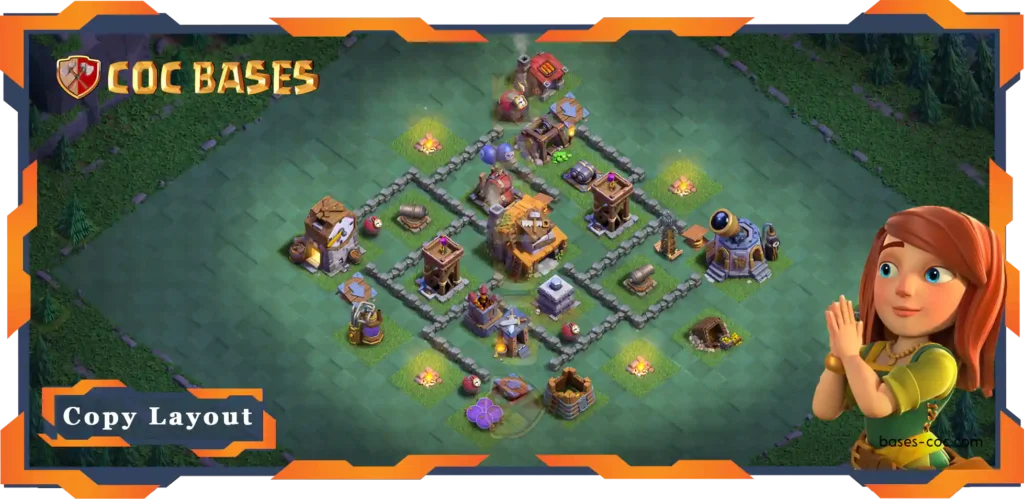 Best Builder Hall Level 4 Base with Link - Clash of Clans BH04 (15) 13 Best Builder Hall Level 4 Base with Link - Clash of Clans BH04 (15)