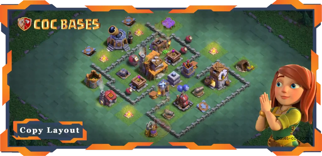 Best Builder Hall Level 4 Base with Link - Clash of Clans BH04 (18) 4 Best Builder Hall Level 4 Base with Link - Clash of Clans BH04 (18)