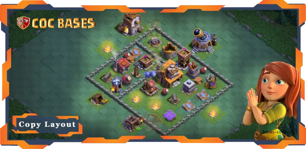 Best Builder Hall Level 4 Base with Link - Clash of Clans BH04 (20) 34 Best Builder Hall Level 4 Base with Link - Clash of Clans BH04 (20)