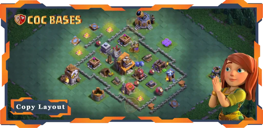 Best Builder Hall Level 4 Base with Link - Clash of Clans BH04 (22) 28 Best Builder Hall Level 4 Base with Link - Clash of Clans BH04 (22)
