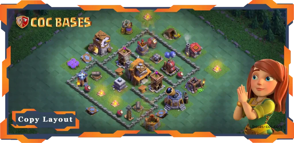Best Builder Hall Level 4 Base with Link - Clash of Clans BH04 (24) 22 Best Builder Hall Level 4 Base with Link - Clash of Clans BH04 (24)