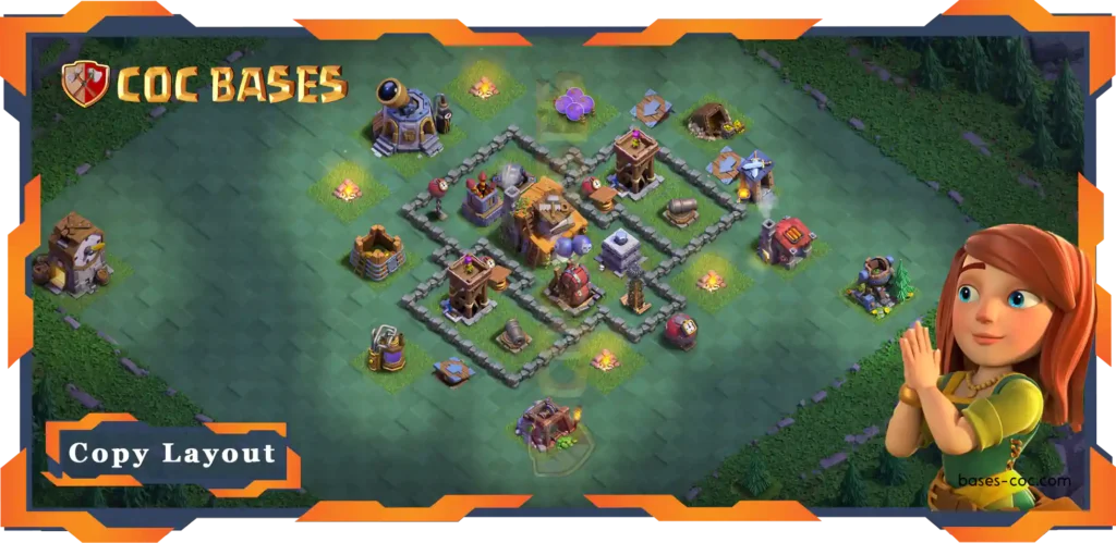 Best Builder Hall Level 4 Base with Link - Clash of Clans BH04 (28) 10 Best Builder Hall Level 4 Base with Link - Clash of Clans BH04 (28)