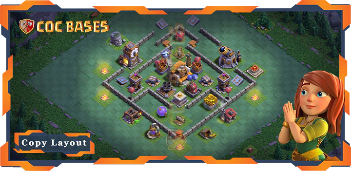 Best Builder Hall Level 5 Base with Link - Clash of Clans BH05 (20)