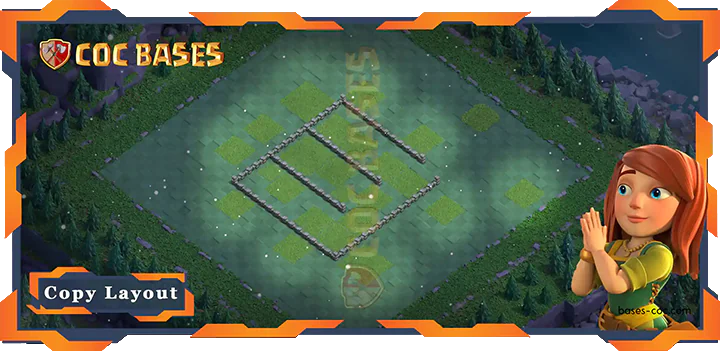 Coc Builder Bases Wall Best Builder Hall Level 4 Base with Link, Anti 2 stars, Anti 3 stars, Layout - Clash of Clans BH4 (04)