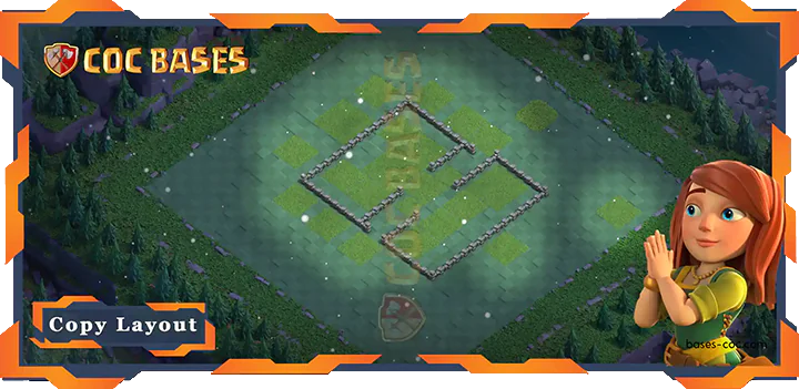 Coc Builder Bases Wall Best Builder Hall Level 4 Base with Link - Clash of Clans BH4 (07)