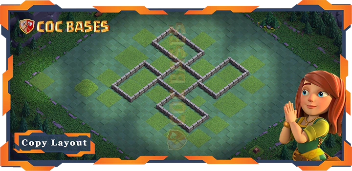Coc Builder Bases Wall Best Builder Hall Level 5 Base with Link - Clash of Clans BH05 (14)