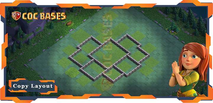 Coc Builder Bases Wall Best Builder Hall Level 5 Base with Link - Clash of Clans BH05 (16)