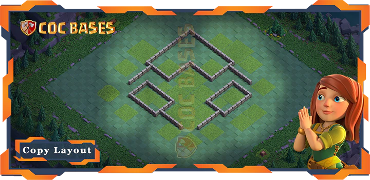 Coc Builder Bases Wall Best Builder Hall Level 5 Base with Link - Clash of Clans BH05 (19)