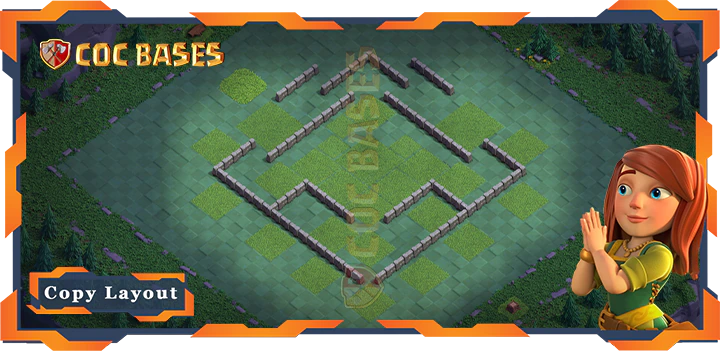 Coc Builder Bases Wall Best Builder Hall Level 5 Base with Link - Clash of Clans BH05 (20)