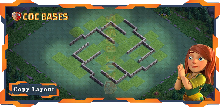 Coc Builder Bases Wall Best Builder Hall Level 5 Base with Link - Clash of Clans BH05 (23)