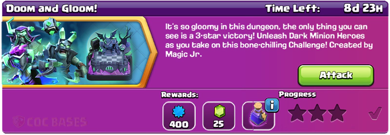 Doom and Gloom! challenge available