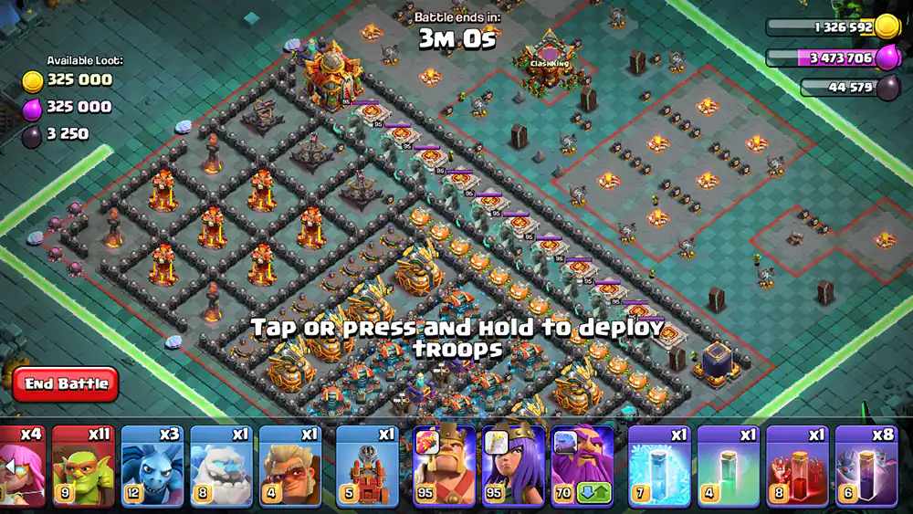 Doom and Gloom! layout