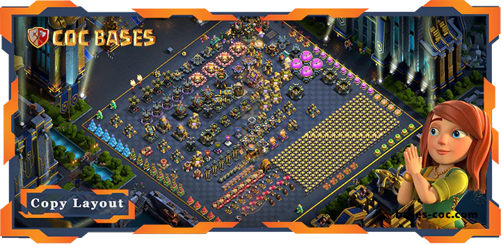 Best Funny Base TH17 with Link, Funny Layout - Clash of Clans (20) [Updated]