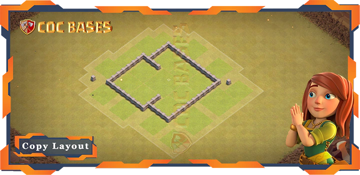 Town Hall 3 Base #38