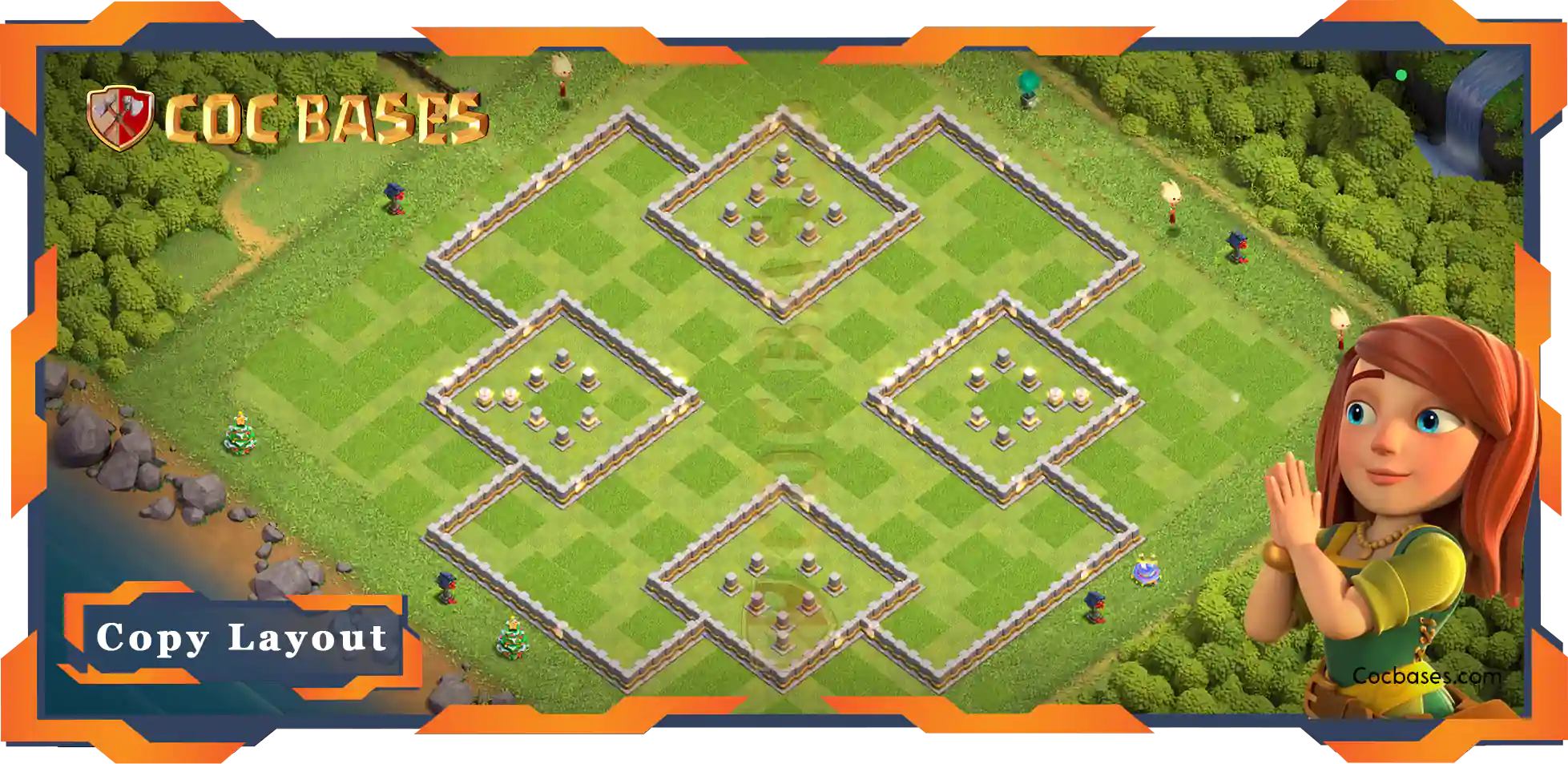 Town Hall 11 Base #126