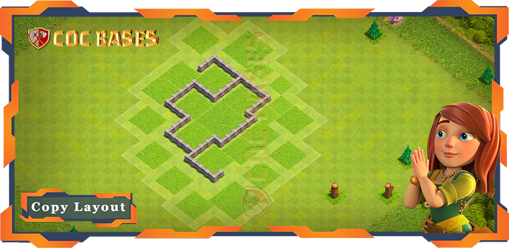 Town Hall 3 Base #40