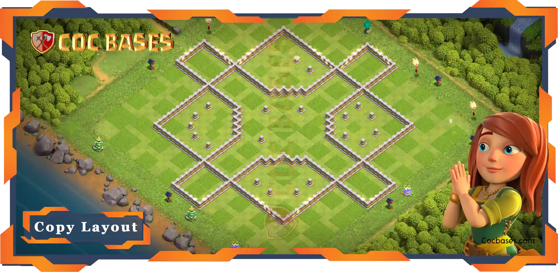 Town Hall 11 Base #141