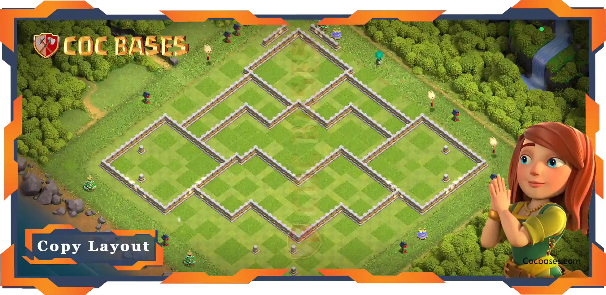 Town Hall 11 Base #115