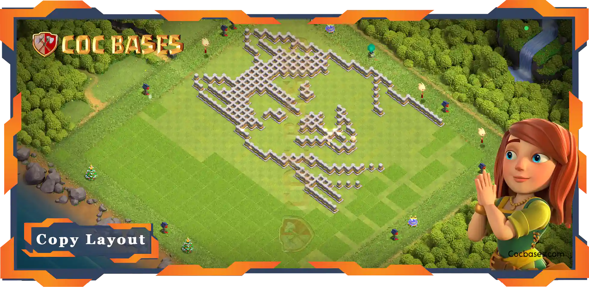 Town Hall 11 Base #118