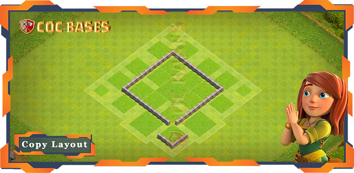 Town Hall 3 Base #43