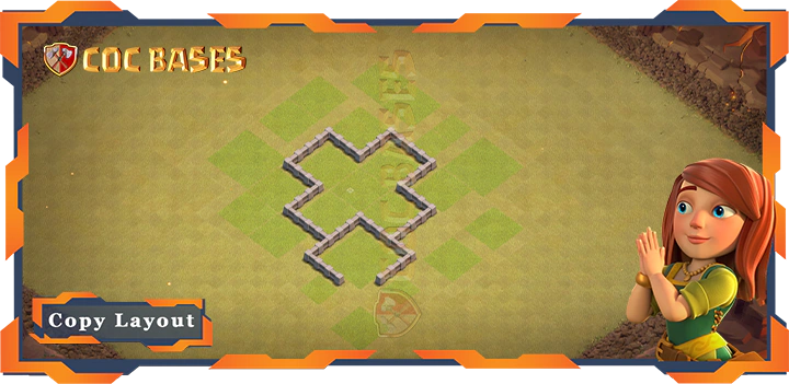 Town Hall 3 Base #45