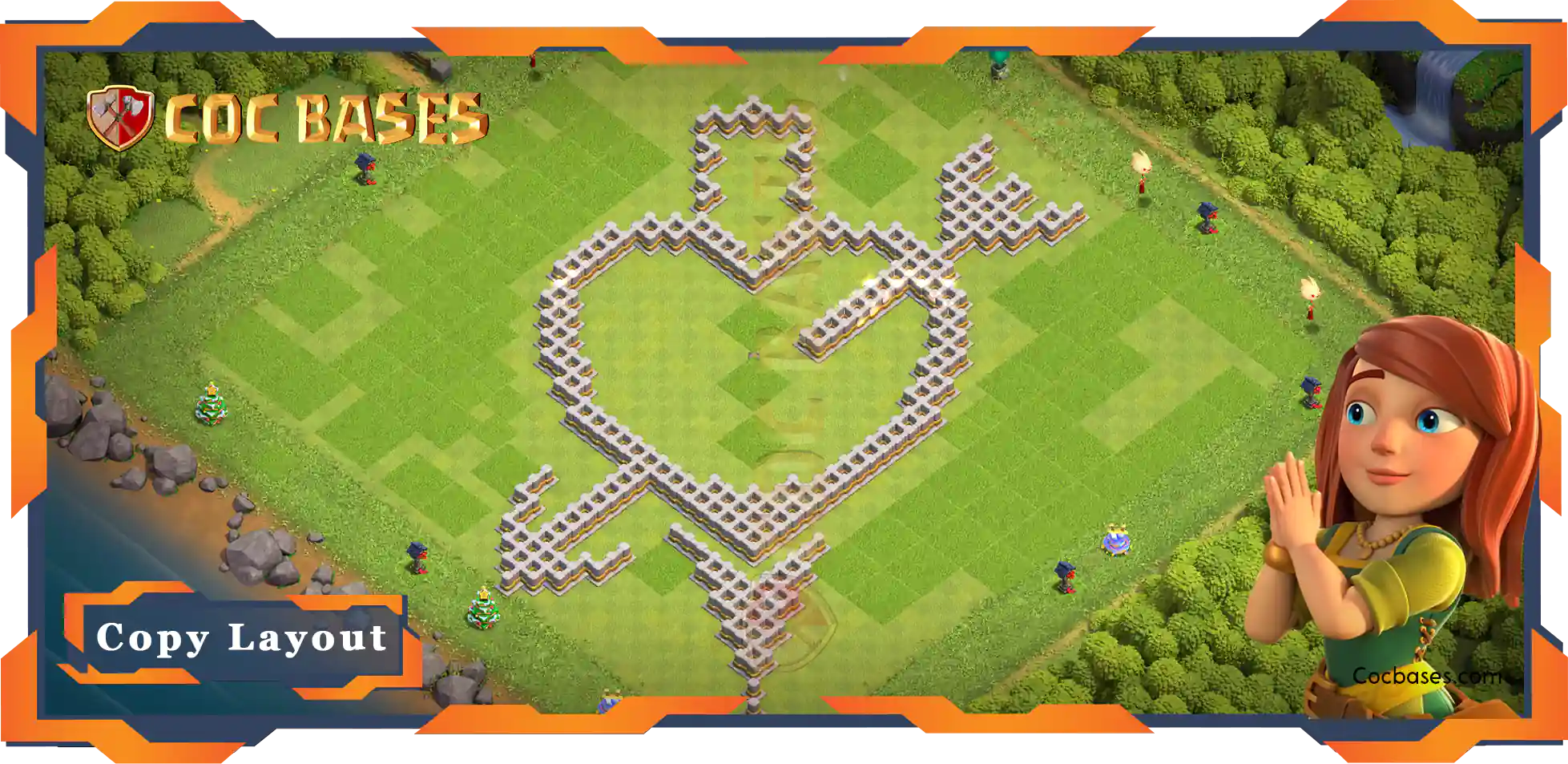 Town Hall 11 Base #107