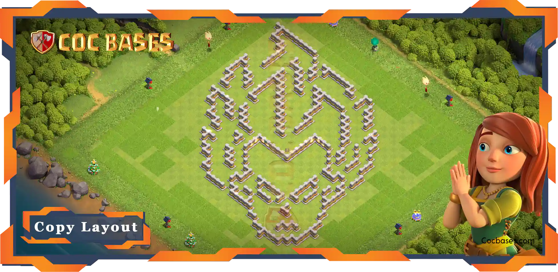 Town Hall 11 Base #123