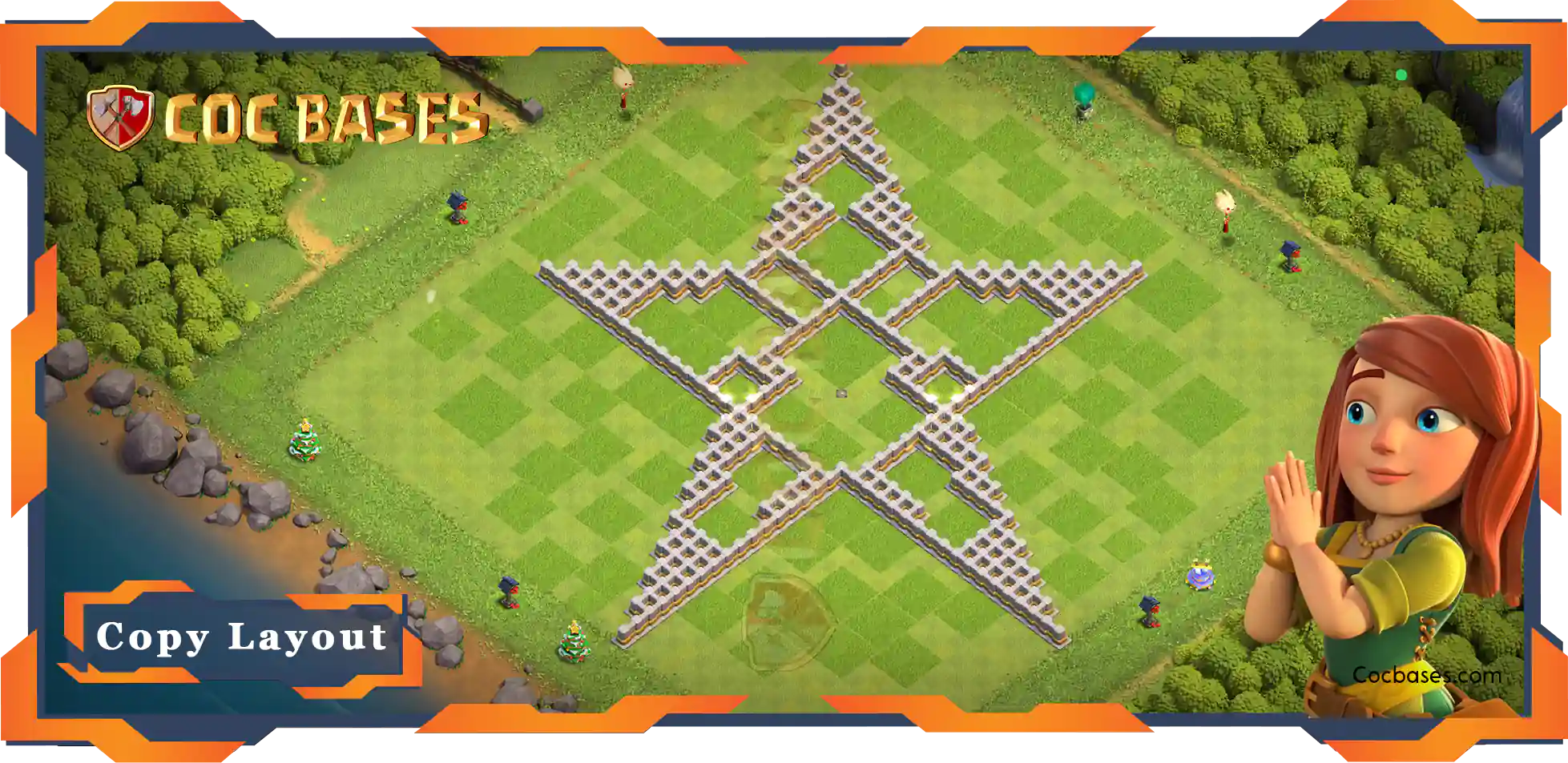 Town Hall 11 Base #119