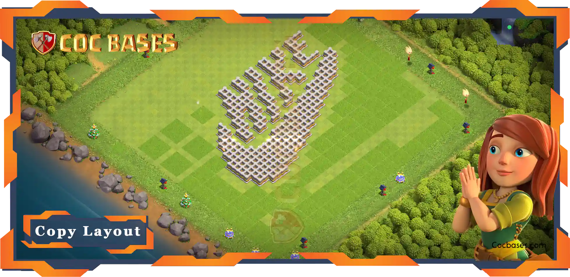 Town Hall 11 Base #117