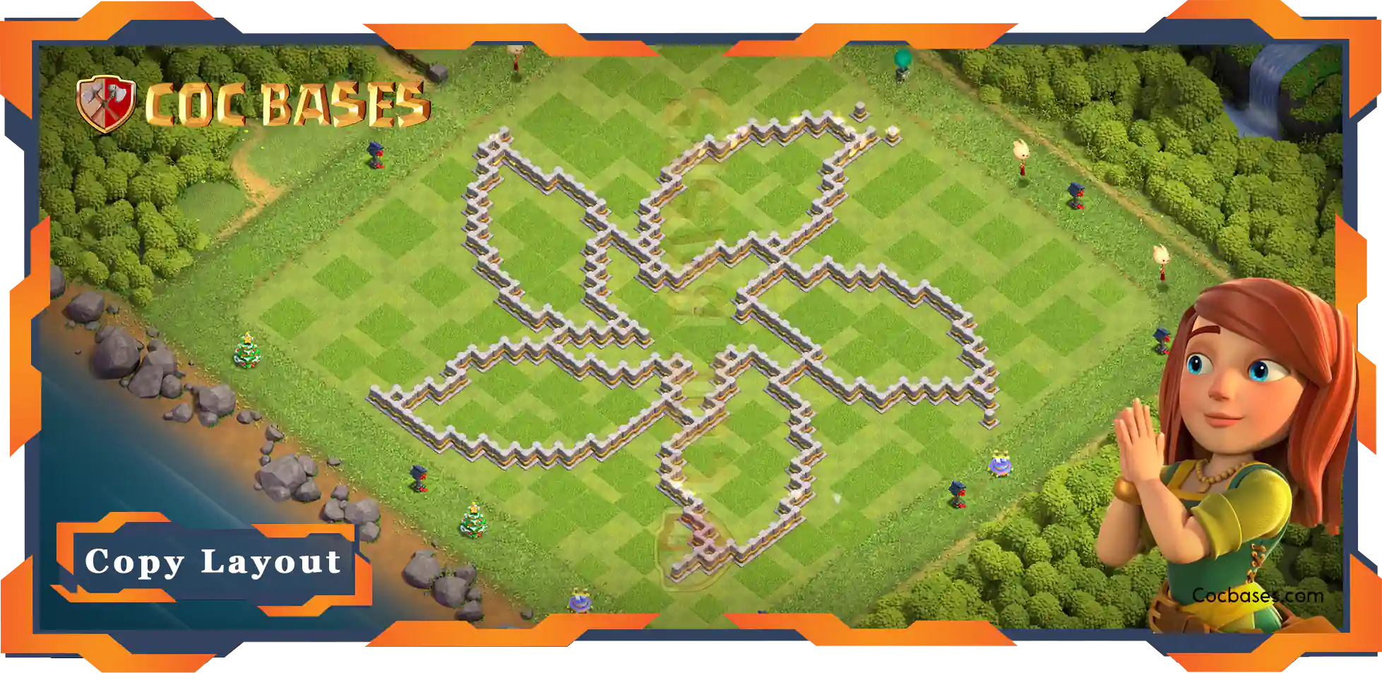 Town Hall 11 Base #108
