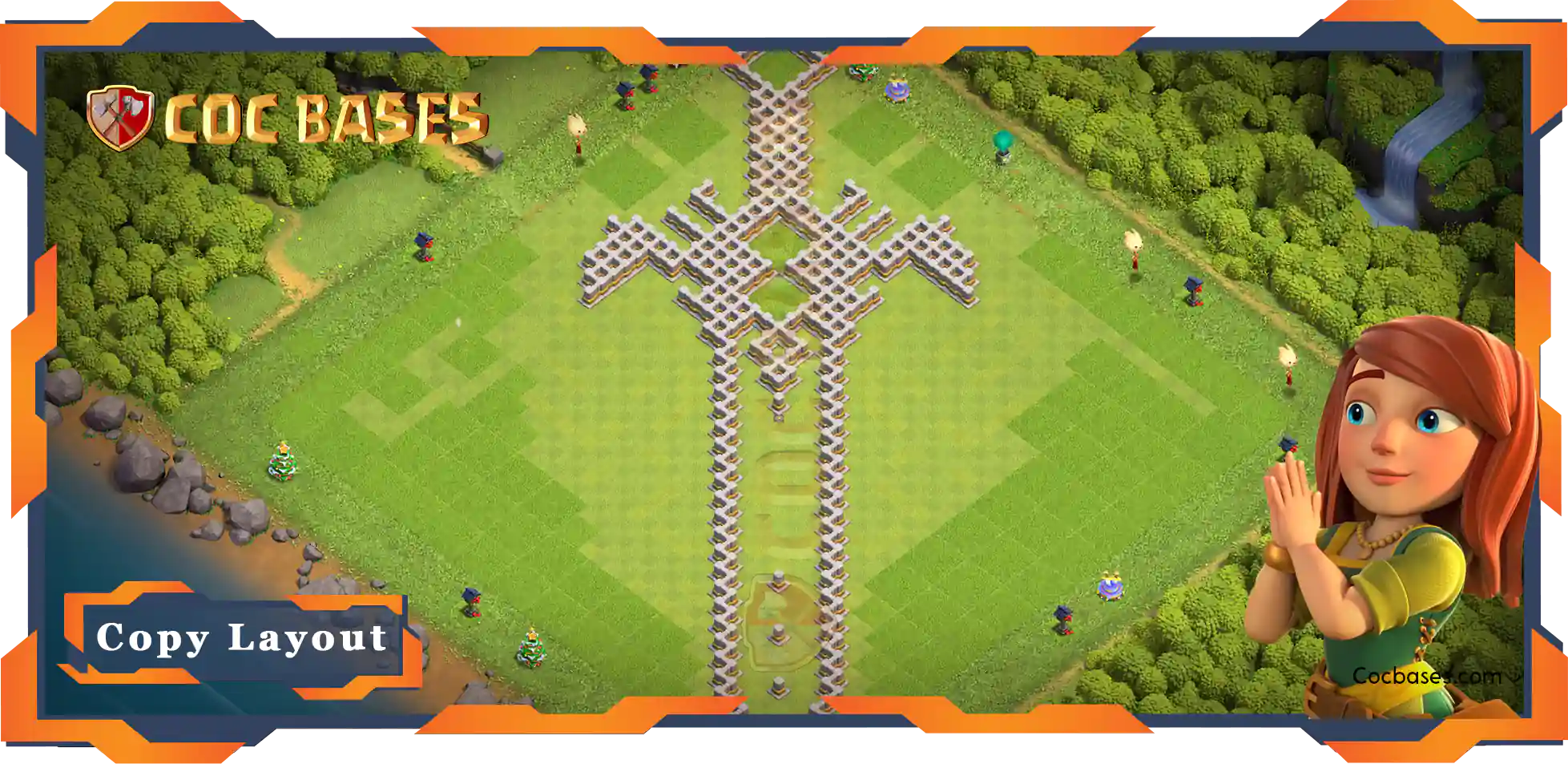 Town Hall 11 Base #121