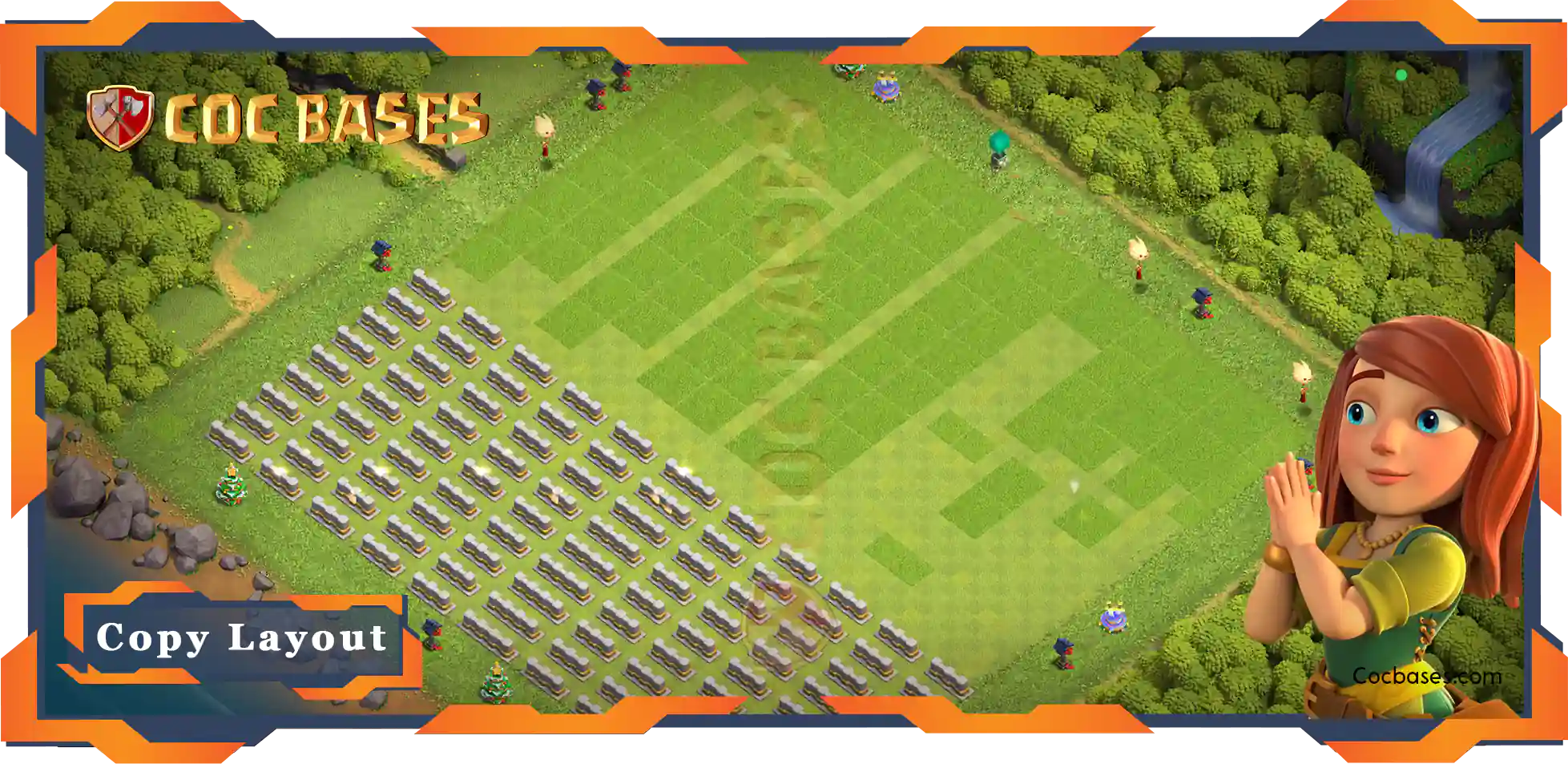 Town Hall 11 Base #128