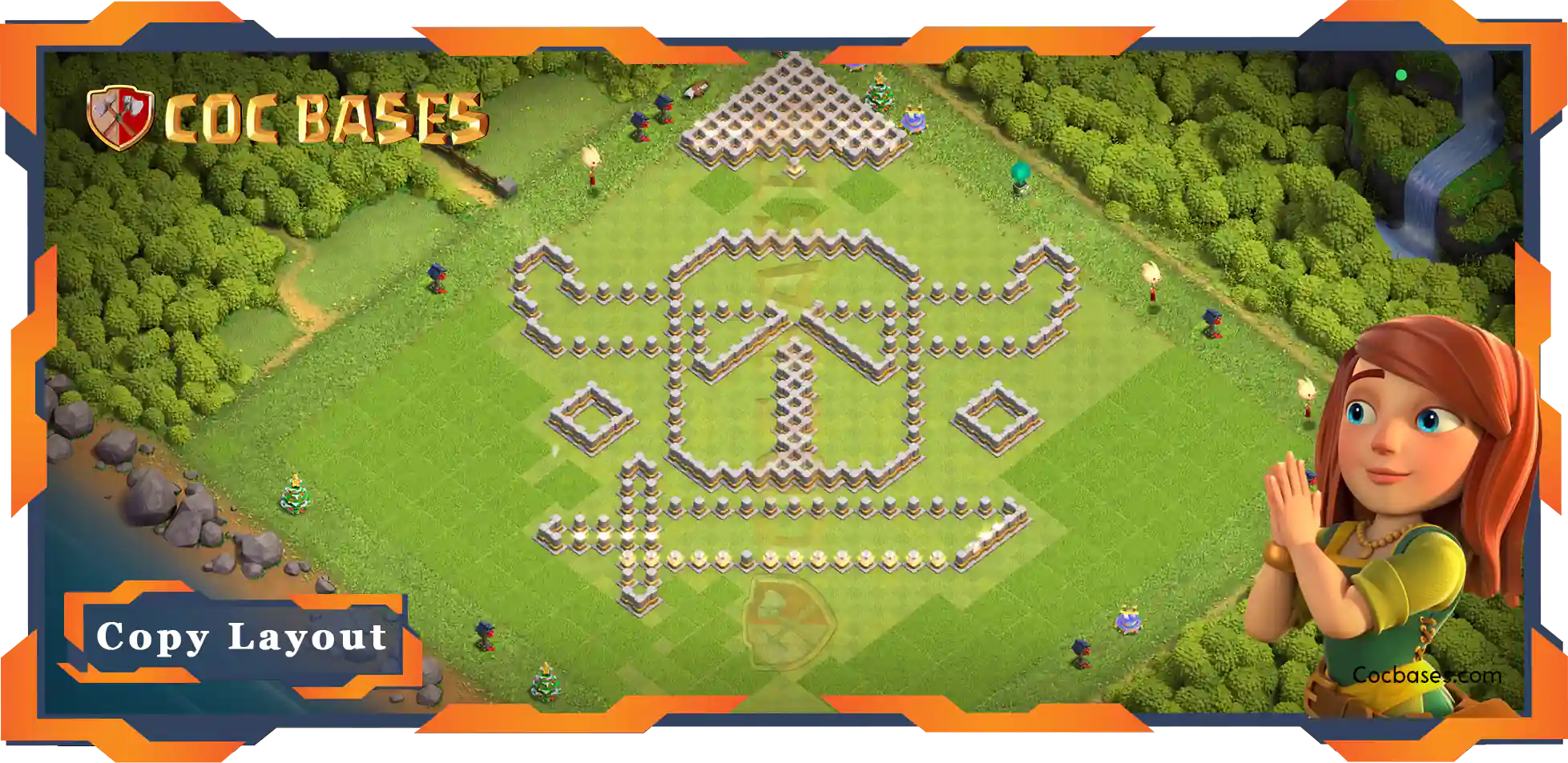 Town Hall 11 Base #132