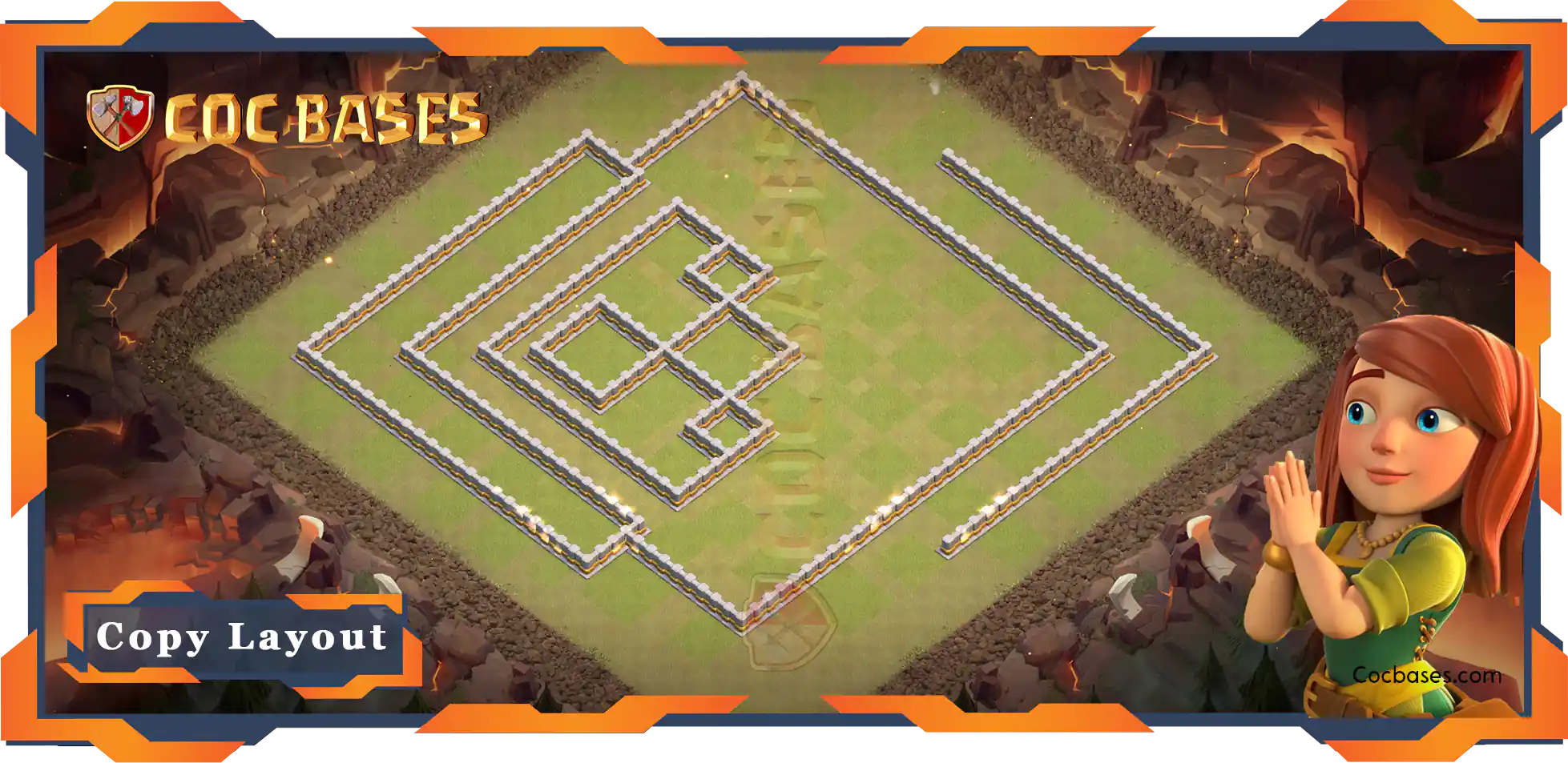 Town Hall 11 Base #122