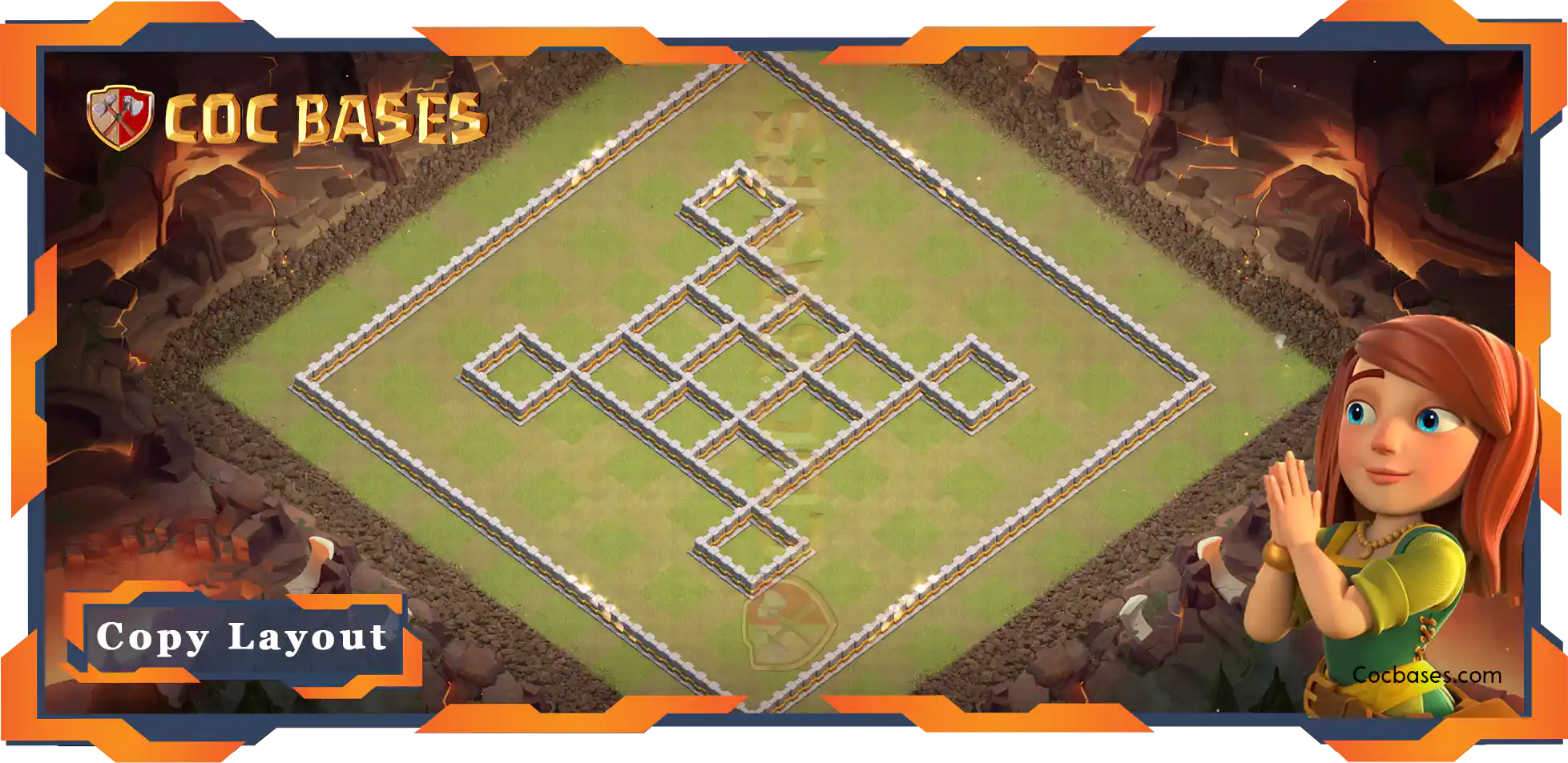 Town Hall 11 Base #100