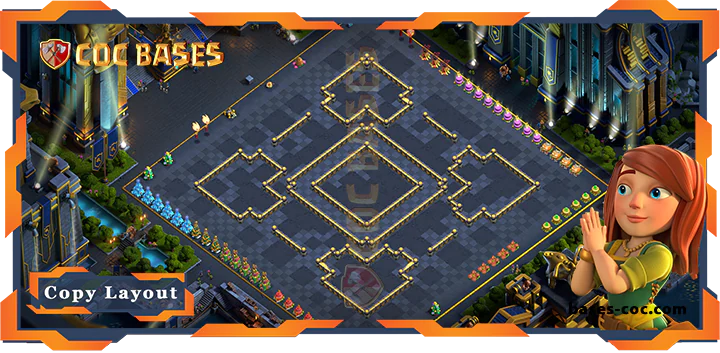Coc bases Walls - Top Farming Base TH17 with Link - Clash of Clans (28) [Updated]