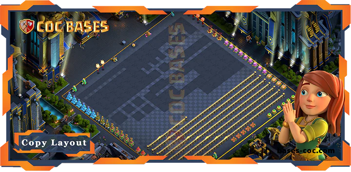 Coc bases Walls - Top Troll Base TH17 with Link, Funny Layout - Clash of Clans (25) [Updated]