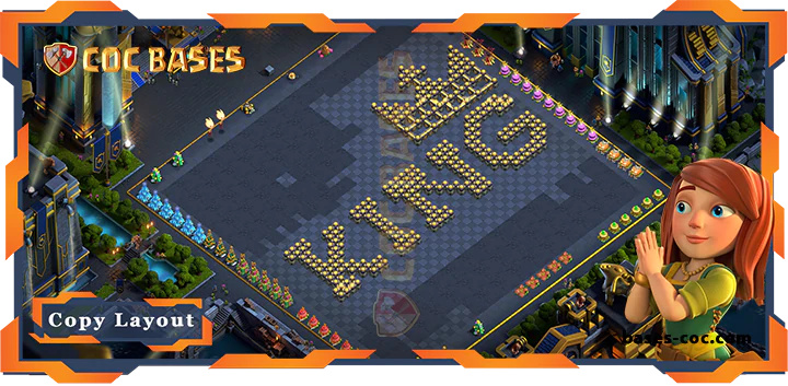 Coc bases Walls - Top Troll Base TH17 with Link, Funny Layout - Clash of Clans (61) [Updated]
