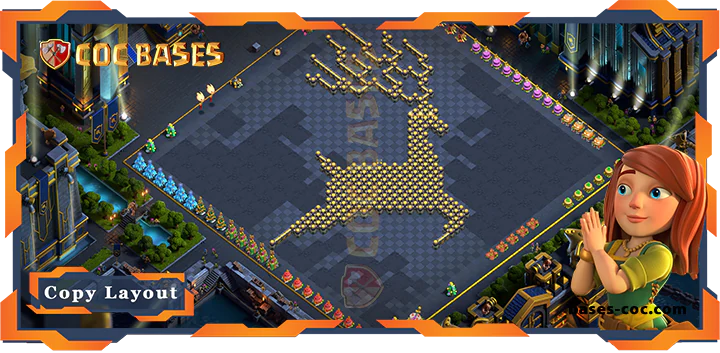 Coc bases Walls - Top TrollFunny Base TH17 with Link - Clash of Clans (62) [Updated]