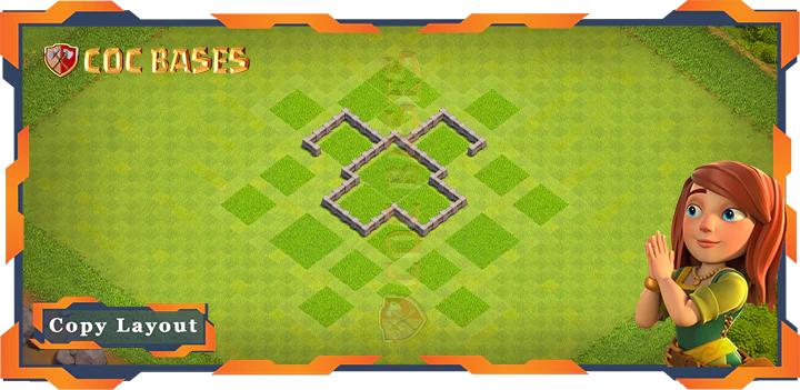 Coc bases wall Clash of Clans Anti 3 Star Bases TH3
