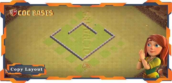 Coc bases wall Clash of Clans War Bases TH3 - CWL (Clan War League) Bases