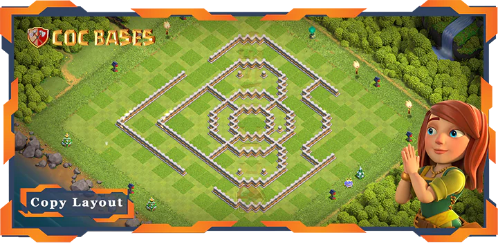 Town Hall 11 Base #87